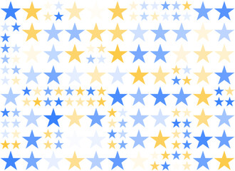 Seamless star pattern background, decorative vector design