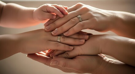 Motherhood: Conceptual and Emotional Art Celebrating Life and Bond