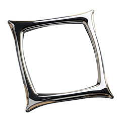 silver picture frame PNG