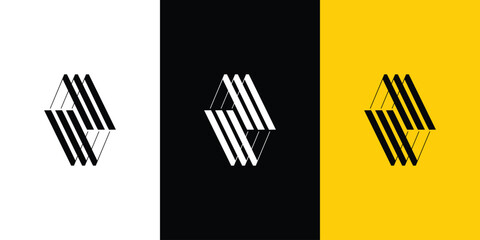 Unique  and modern letter O initials logo design