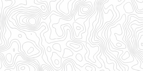 Obraz premium topography white background and black line wireframe isoline location diagram world map texture design. 