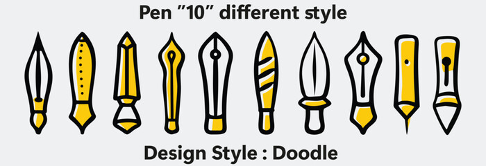 Pen Doodle Art Style