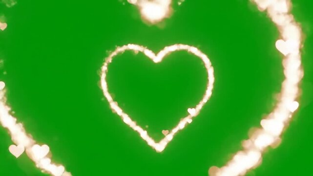 heart of green grass
