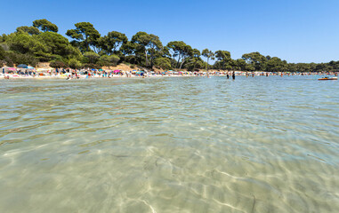 Plage de l'Estagnol pr&egrave;s de Bormes -les-Mimosas