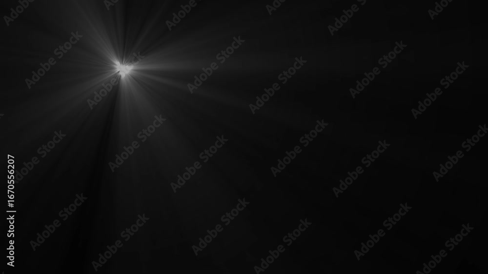 Poster abstract optical lens flares loop center flickering glow white star optical shine light lens flares 