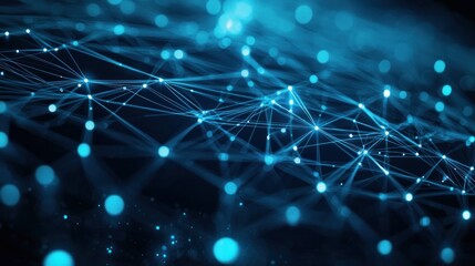 Obraz premium Abstract network design