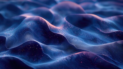 Obraz premium Serene Water Ripples Reflecting Light in a Calm Body of Water