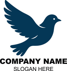 A Symbol of Freedom and Peace Dove Logo Design for Your Business