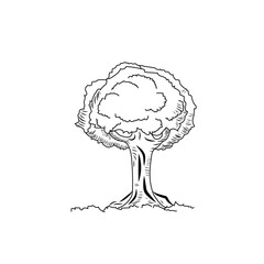 Tree lineart