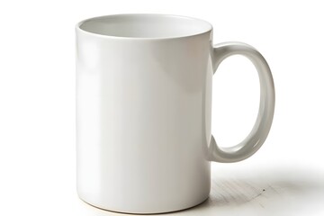 White ceramic mug