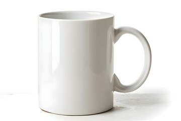 White ceramic mug