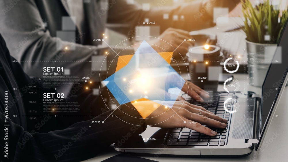 Poster data analytics and big data strategy for real-time analytics, predictive data modeling, business int