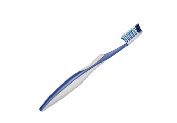 Toothbrush isolated on white background, close-up.