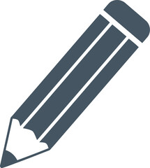 Simple pencil drawing icon simple vector graphic illustration art supplies vector
