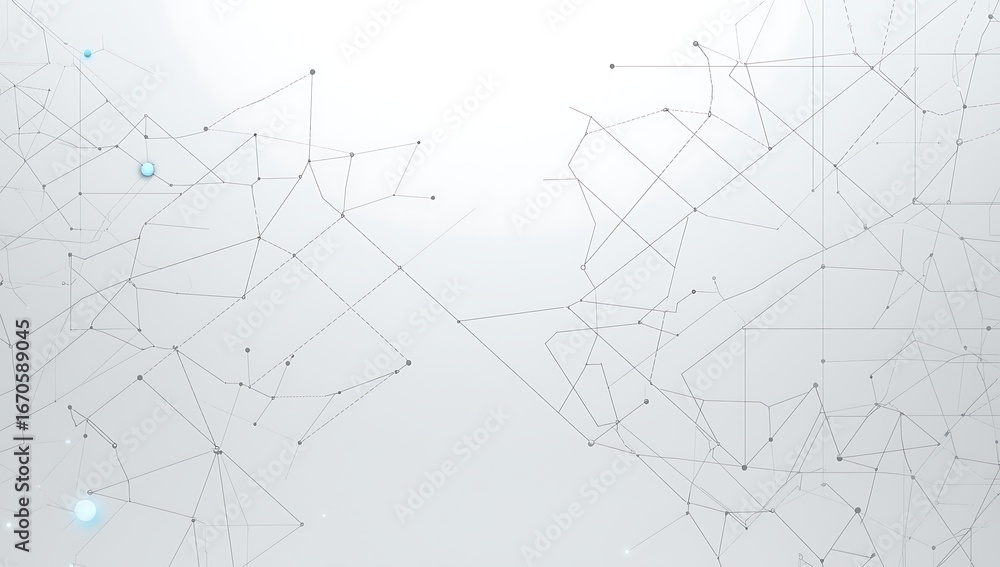 Aufkleber abstract network connection data technology isolated on white background for modern digital communic