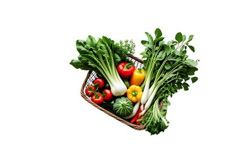 a design shows vegetables with illustration, depicting freshness and healthy eating, representing the beauty of nature and style.