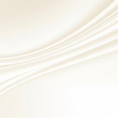 Elegant, flowing ivory silk background with subtle waves and soft light.