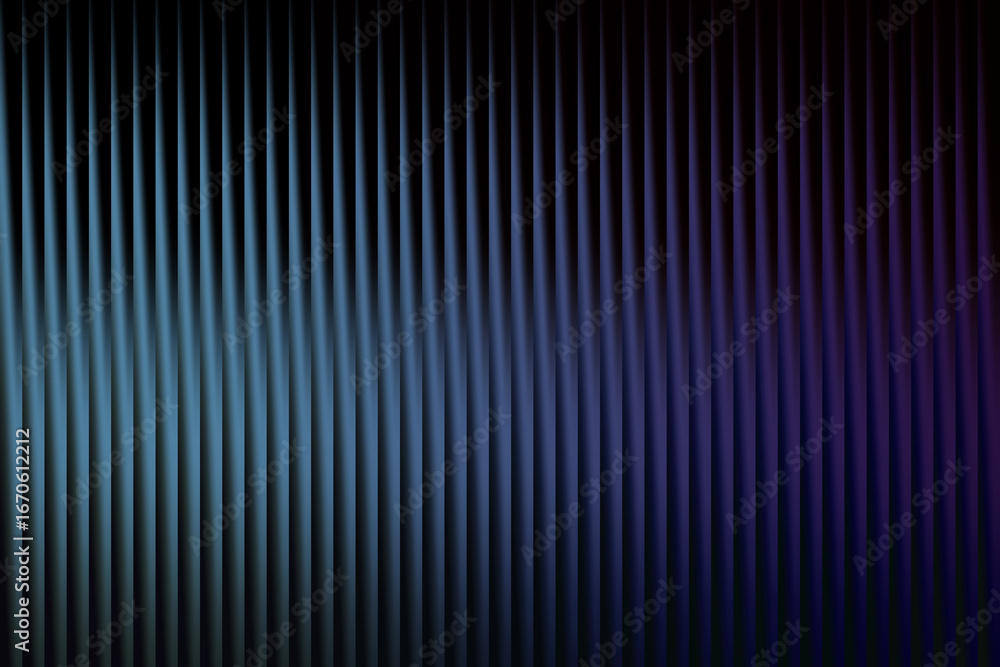 Poster abstract background with vertical blue and purple lines, creating a sense of depth and movement