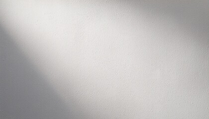 Obraz premium white plaster wall texture with soft lighting effects