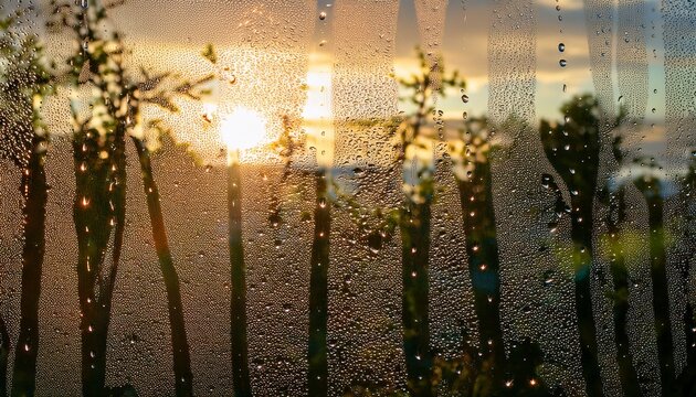 gentle pitter patter of raindrops against windowpane creates perfect ambiance for serene introspection and profound soul searching