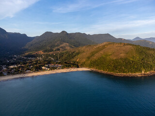Fototapeta premium Sunset and beautiful paradise beach