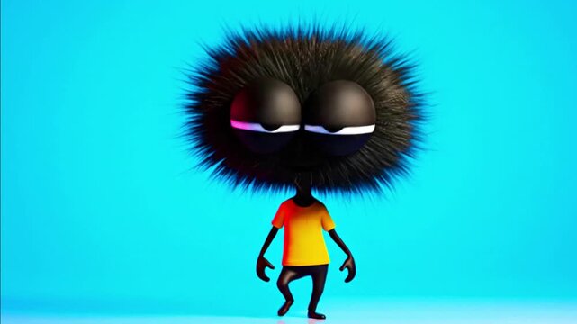 Adorable 3D Animated Monster Dancing Cute and Fun Character Animation