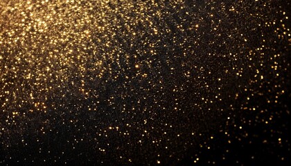 Obraz premium gold specks on black texture
