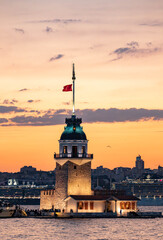 Maiden's Tower Istanbul turkey