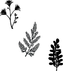 Intricate snowflake silhouette detail