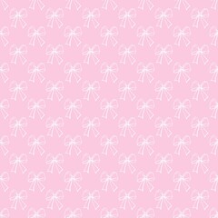 Pink & White Seamless Pattern
