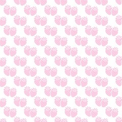 Pink & White Seamless Pattern