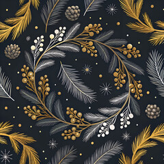 seamless floral background