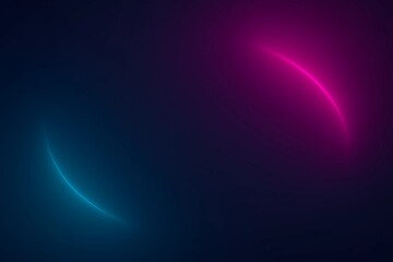 Cyber Noir Gradient with Neon Magenta and Cyan Streaks