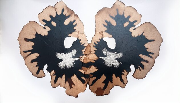 an illustration of the rorschach inkblot test a projective psychological assessment tool