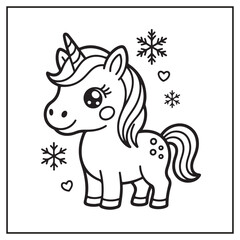Creepy Kawaii Christmas Coloring Pages