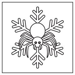Creepy Kawaii Christmas Coloring Pages