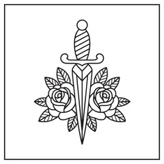 Tattoo Coloring Pages