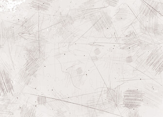 Light brown textured background with pencil scribbles and scratches isolated on a transparent background