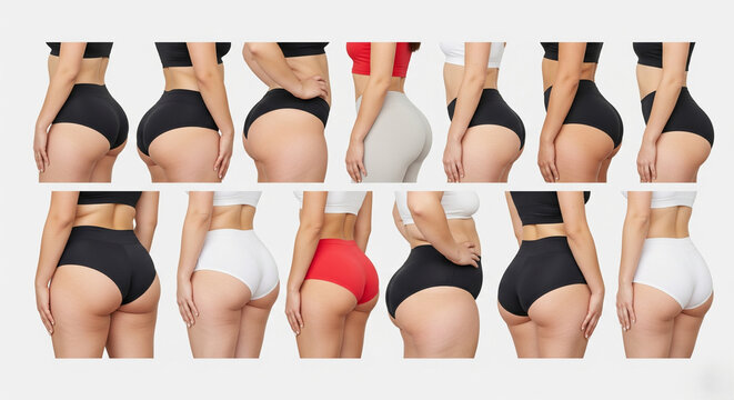 Assortiment de fesses