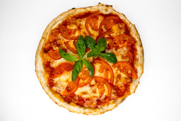 pizza isolated on white background