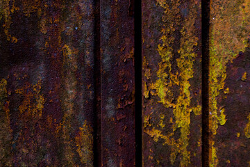 old rusty metal background