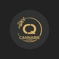 Creative Company CQ letter logo design icon