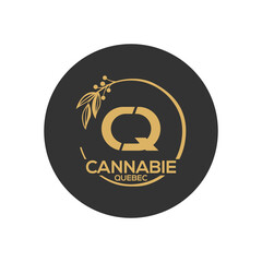 Creative Company CQ letter logo design icon