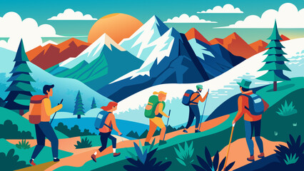 poster tour of a company that travels