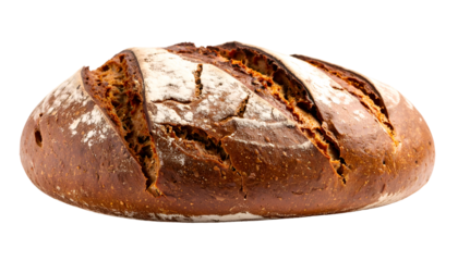 Fresh Sliced Brown Bread Loaf