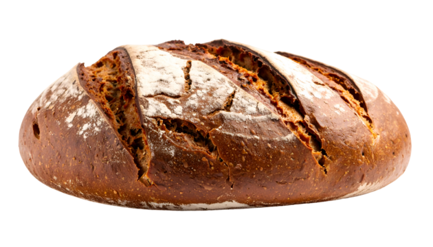 Fresh Sliced Brown Bread Loaf