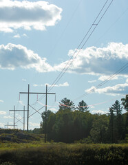 high voltage power lines