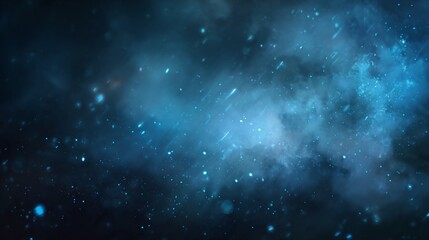 Obraz premium Celestial Dance: A mesmerizing glimpse into the cosmic ballet, where nebulae swirl amidst countless stars, creating a breathtaking panorama of the universe.