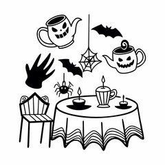 Hallowen element set