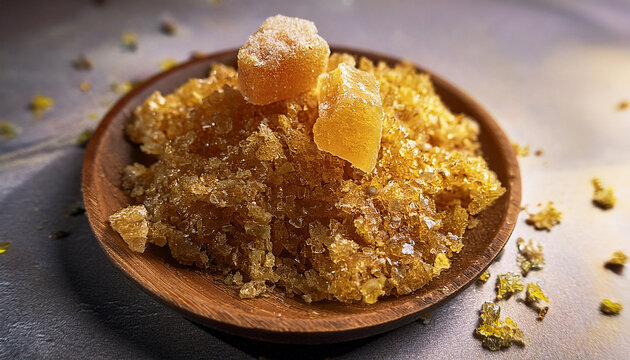 cannabis kief crushed trichome hash generative ai
